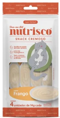 Snack Cremoso Nutrisco Frango 56 G