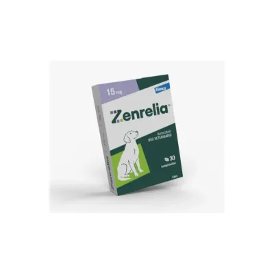 Zenrelia Dermatológico Elanco Para Cães - 15mg Com 30 Comprimidos