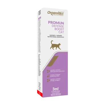 Suplemento Promun Defense Boost Cat Organnact 3 Ml