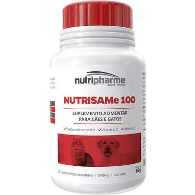 Suplemento Alimentar Nutrisame 100 Para Cães E Gatos