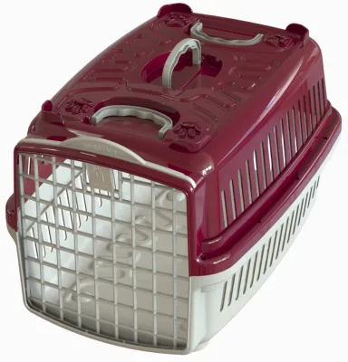 Caixa De Transporte Pata Forte 4 Vinho