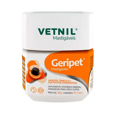 Geripet Mastigáveis 30 Comprimidos