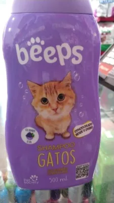 Beeps Shampoo Gatos 500 Ml