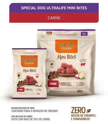 Special Dog Bifinho Mini Bits Carne 60 G