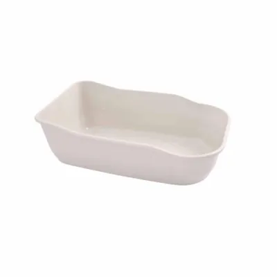 Bandeja Luxo Duracat Bege 55x37x19 Cm