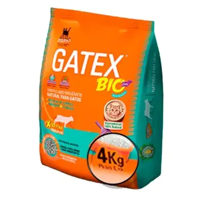 Areia Para Gatos Gatex 4kg