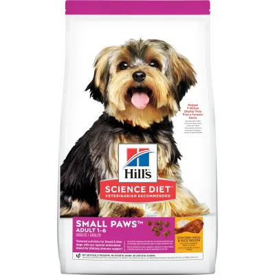 Hill S Science Diet Small & Mini Chicken & Rice Dry Dog Food  4.5lb Bag