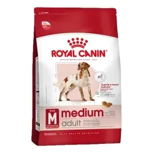 Raço Royal Canin Medium Adult Para Ces Adultos Porte Médio 12kg