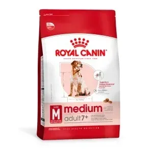 Raço Royal Canin Medium Ces Adultos 7+ Porte Médio