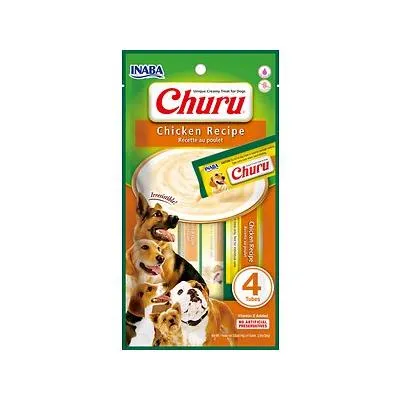 Dog Churu Chicken Recipe com 4 Unidades