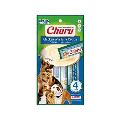Dog Churu Chicken With Tuna Recipe com 4 Unidades
