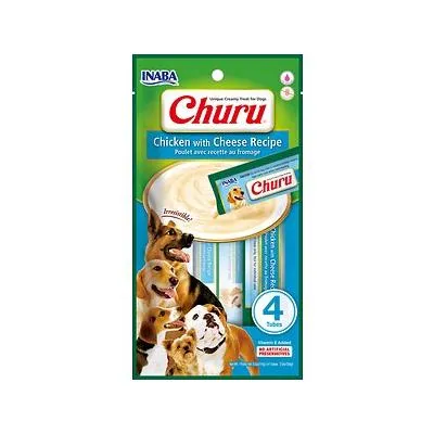 Dog Churu Chicken With Cheese Recipe com 4 Unidades