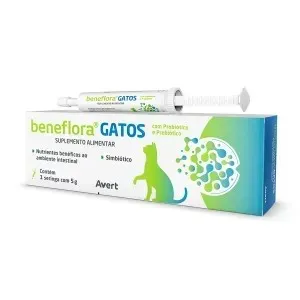 Suplemento Pasta Beneflora Gatos Avert - 5 G