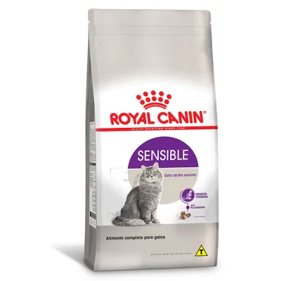Ração Royal Canin Sensible Gatos Adultos 400g