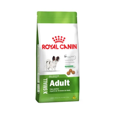 Ração Royal Canin X-Small Para Cães Adultos 1 Kg