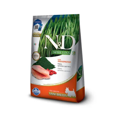 ND SPIRULINA CAN ADULT MINI TILAPIA 7KG