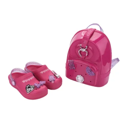Babuche Barbie Grendene Com Mochila