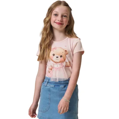 Blusa Em Cotton Infanti