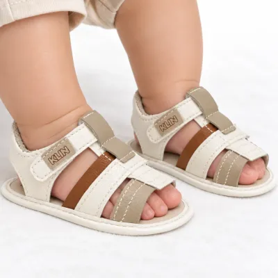 Sandalia Bebê Klin Cor Off White