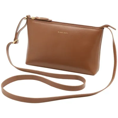 Bolsa Transversal Couro Mariart Salsa Camel
