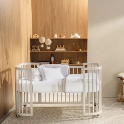 Jogo De Berço Baby 100% Algodão Egípcio Trussardi Aquilone