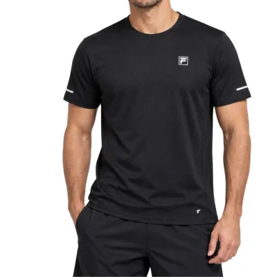 Camiseta Fila F-box Regular Racer Masculina - Preto