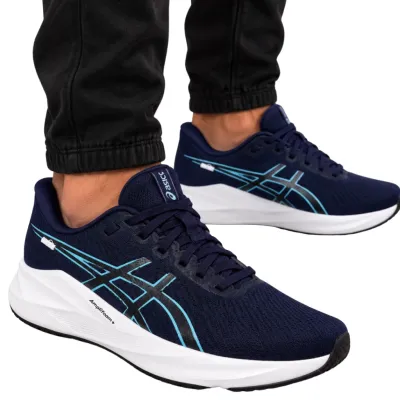 Tenis Asics Versablast 4 Masculino Amplifoam™ Plus Mesh Respirável- Marinho/azul 1011c199