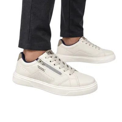 Sapatenis Pegada Masculino Com Ziper Milk 112901-02