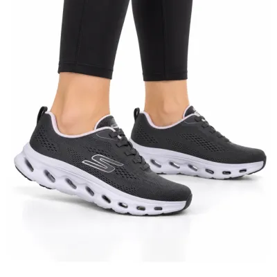 Tênis Skechers Go Walk Glide Feminino Step 2.0 Kriste Grafite