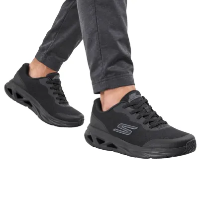 Tênis Skechers Masculino Glide Step Vortex 221041_bbk