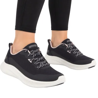 Tênis Skechers Bobs Moda Flex Feminino Palmilha Memory Foam-marinho 117730_dknv