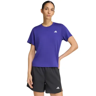 Camiseta Adidas Gola Careca Workout Essentials-roxo Kt1247