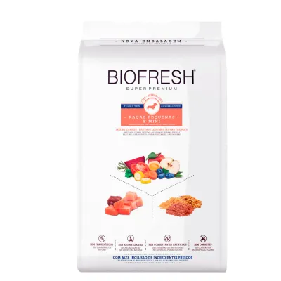 Ração Biofresh Cães Filhotes Raças Pequenas E Minis 1kg