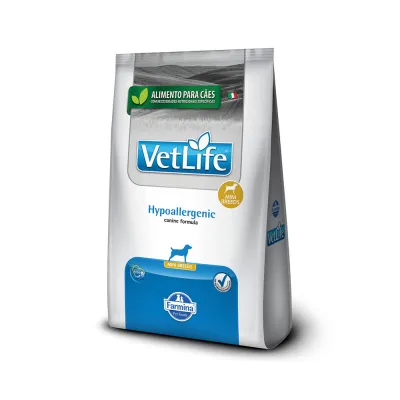 Ração Vet Life Natural Mini Canine Hypoallergenic 2 Kg