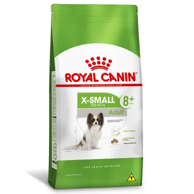 Ração Royal Canin X-Small Adult 8+ Cães Adultos E Idosos 1 Kg