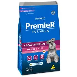 Raço Premier Frmula Ces Adultos Raças Pequenas Frango - 2,5 Kg