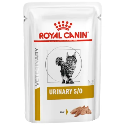 Ração Úmida Royal Canin Urinary S/O Gatos Adultos 85g