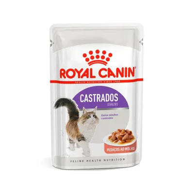 Ração Úmida Royal Canin Sachê Sterilised Gatos Adultos - 85g