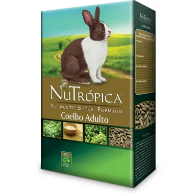 Ração Nutrópica Para Coelho Adulto Super Premium 500g