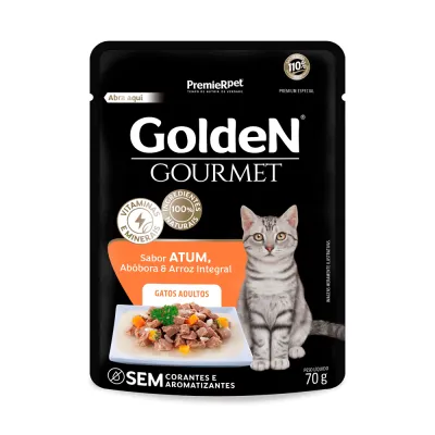 Golden Gourmet Gatos Adultos Atum 70 G