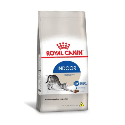 Ração Royal Canin Indoor Gatos Adultos 400g