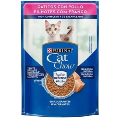 Ração Úmida Cat Chow Filhotes Frango 85g
