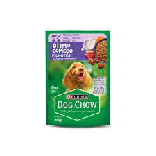 Sachê Dog Chow Filhote Carne e Leite 85g