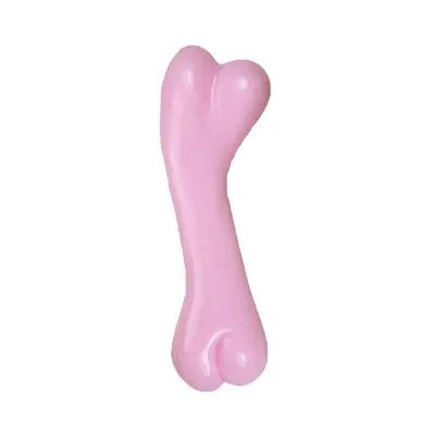 Brinquedo Mordedor Ossinho Baby Bone Jambo Rosa Único
