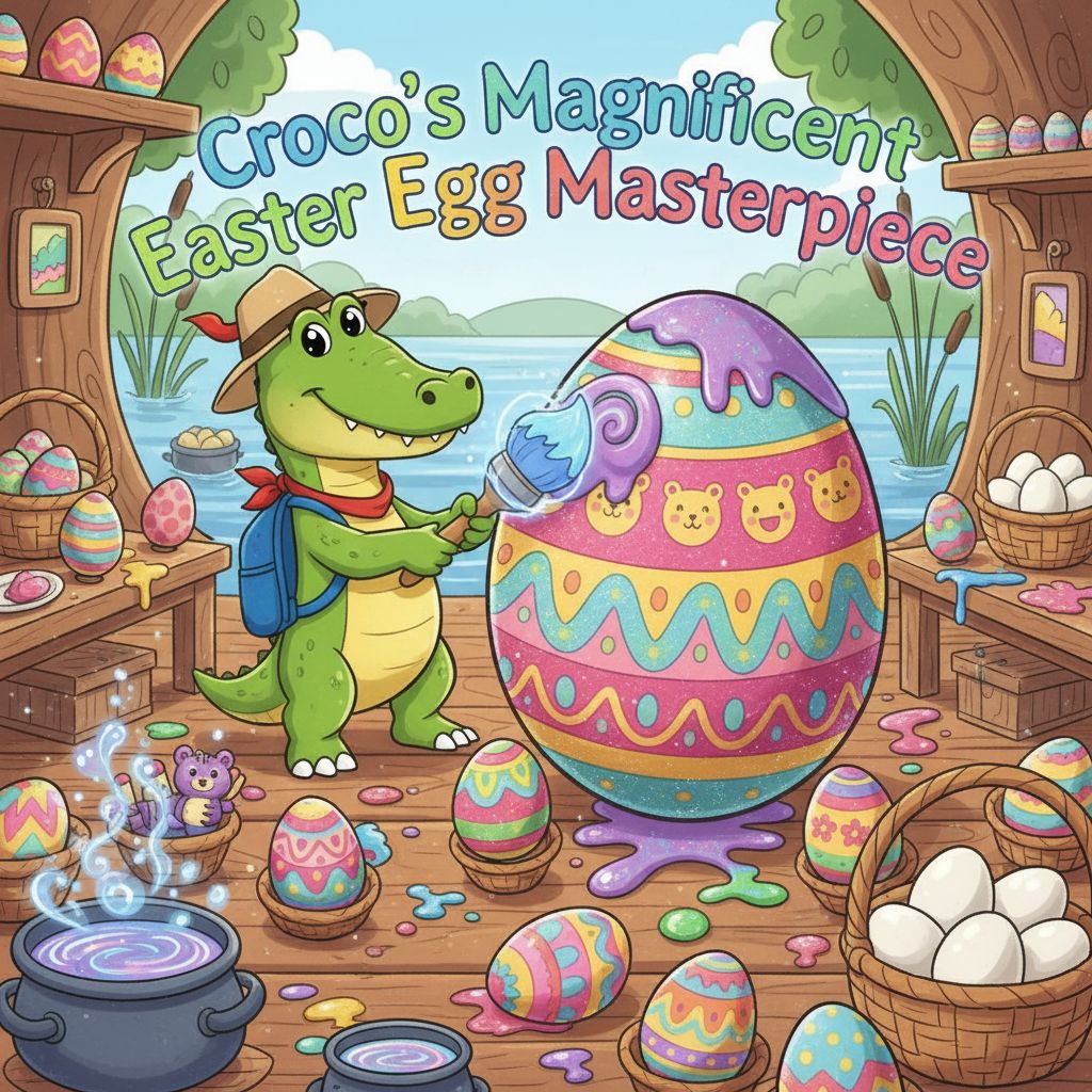 Croco's Magnificent Easter Egg Masterpiece