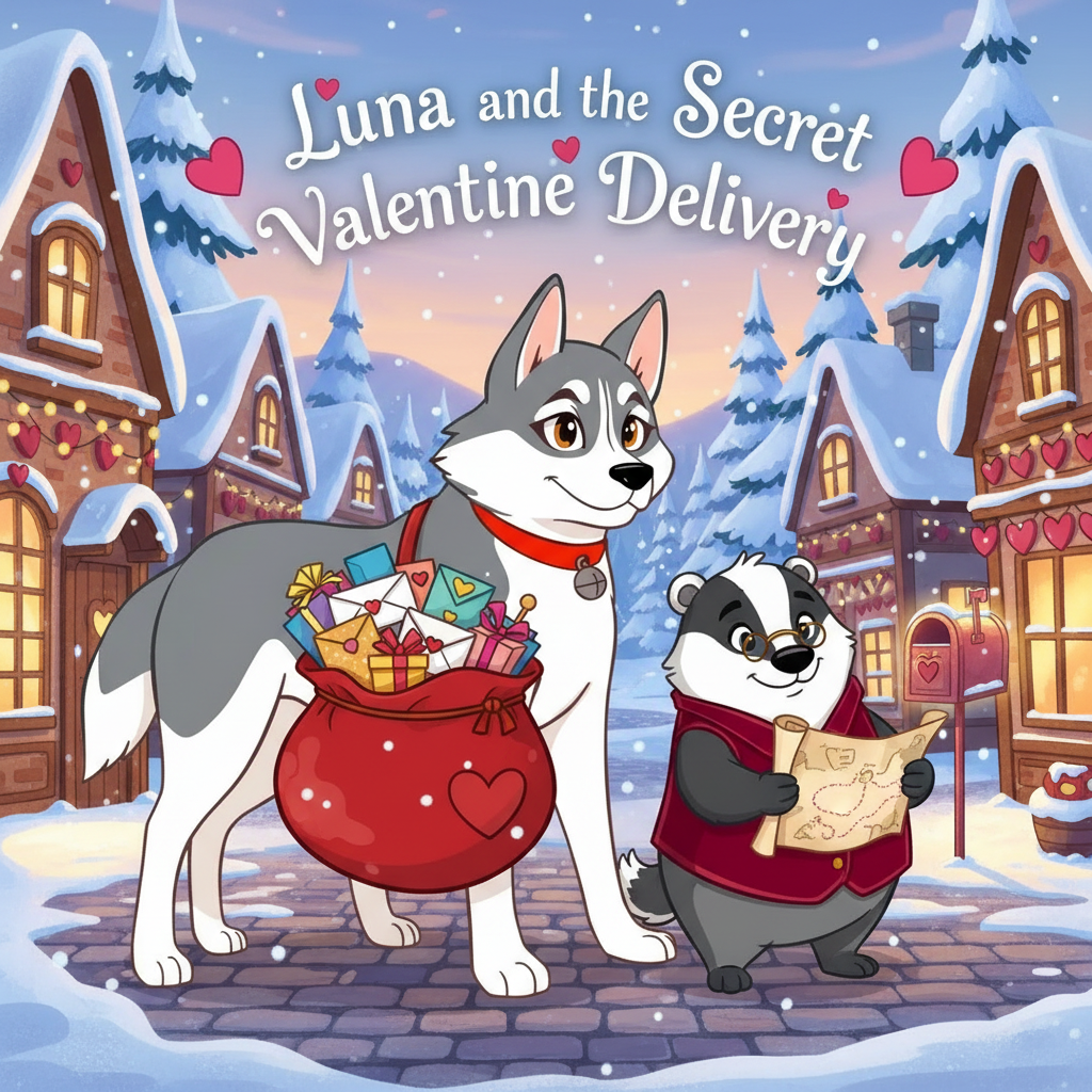 Luna and the Secret Valentine Delivery
