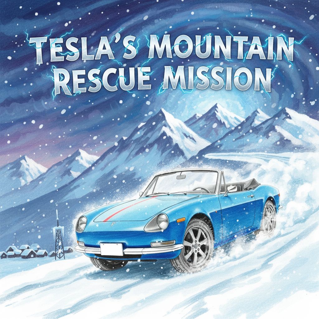 Tesla's Mountain Rescue Mission