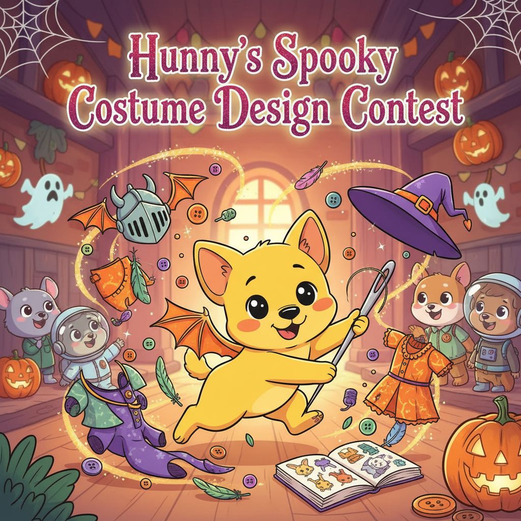 Hunny's Spooky Costume Design Contest