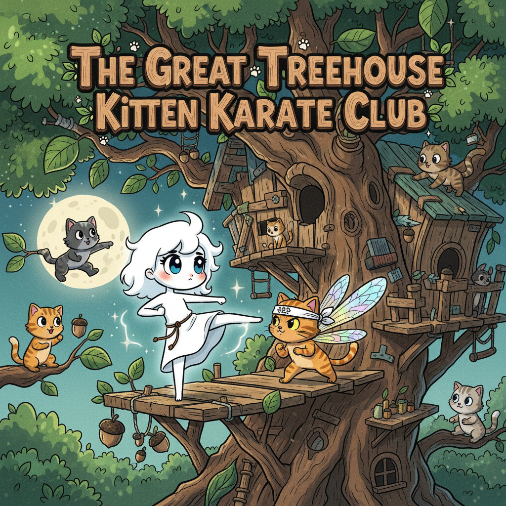 The Great Treehouse Kitten Karate Club