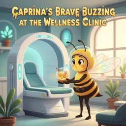 Caprina's Brave Buzzing at the Wellness Clinic